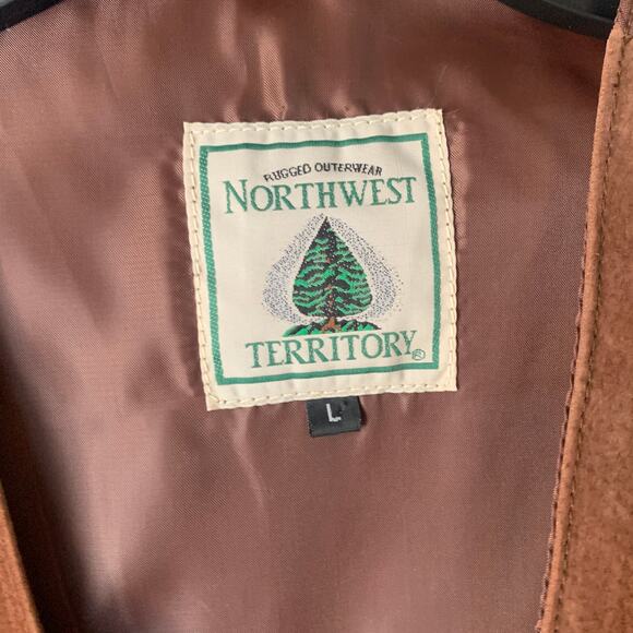 Northwest Territory Rugged Outerwear Genuine Leather Shell Size Large - Picture 10 of 16